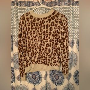 Leopard Print Sweater